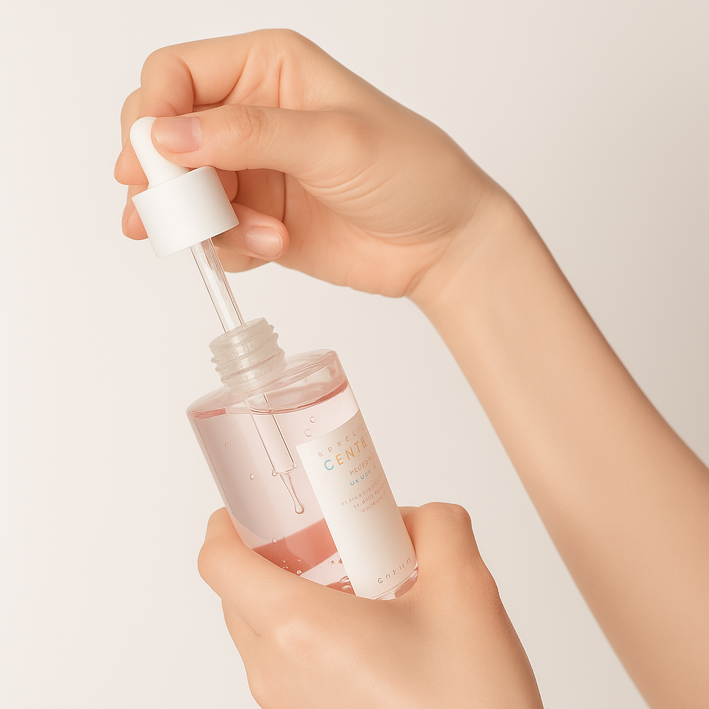 Lightweight pore-refining ampoule with Centella that balances oil, hydrates skin, and minimizes enlarged pores for a fresh, smooth complexion.