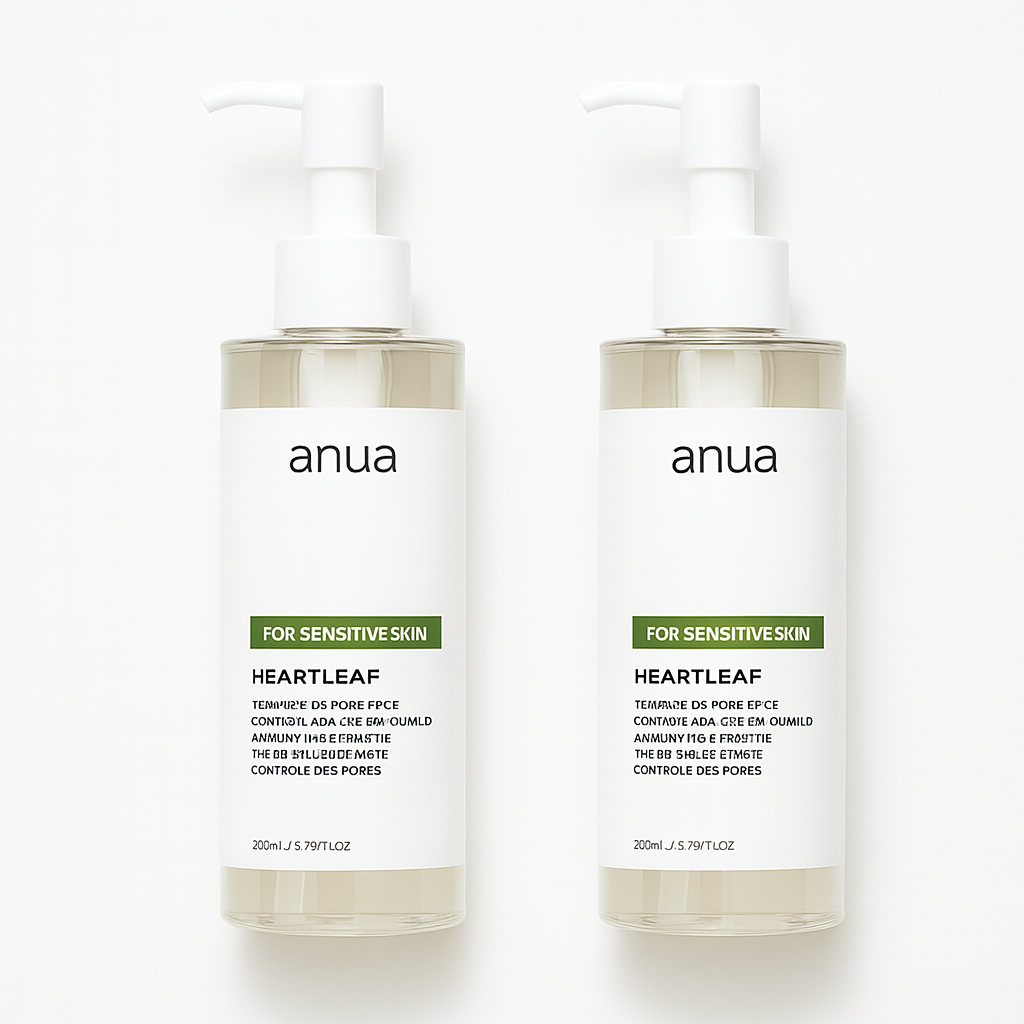 Gentle cleansing oil with Heartleaf extract that removes makeup and impurities while soothing sensitive skin and refining pores for a soft, hydrated finish.