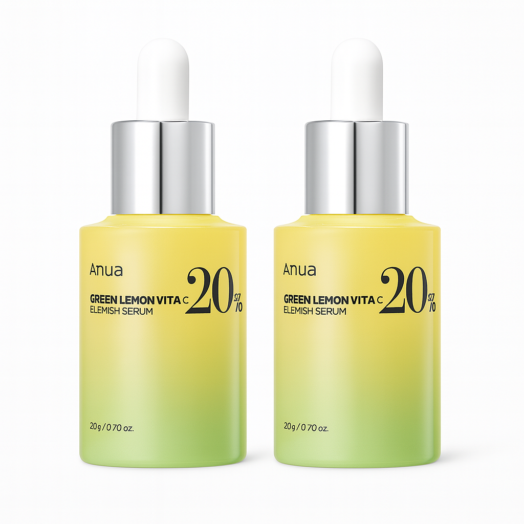 Brightening serum with 20% Vitamin C and green lemon extract that fades dark spots, boosts radiance, and improves skin firmness for a youthful glow.