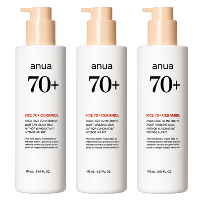 Hydrating emulsion with 70% rice extract and ceramides that nourishes, brightens, and strengthens skin while providing deep, non-greasy moisture.