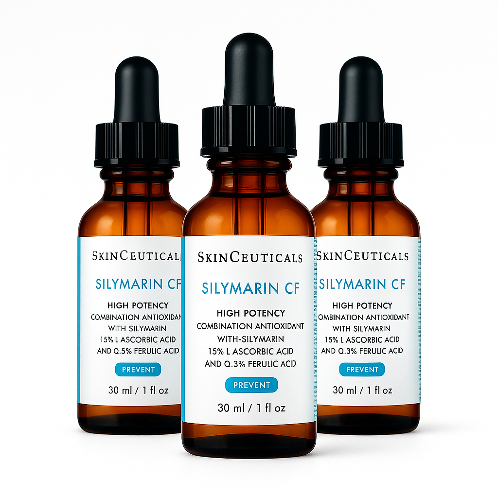 Oil-free antioxidant serum with silymarin, salicylic acid, and vitamin C that controls oil, refines pores, and prevents acne and aging signs.