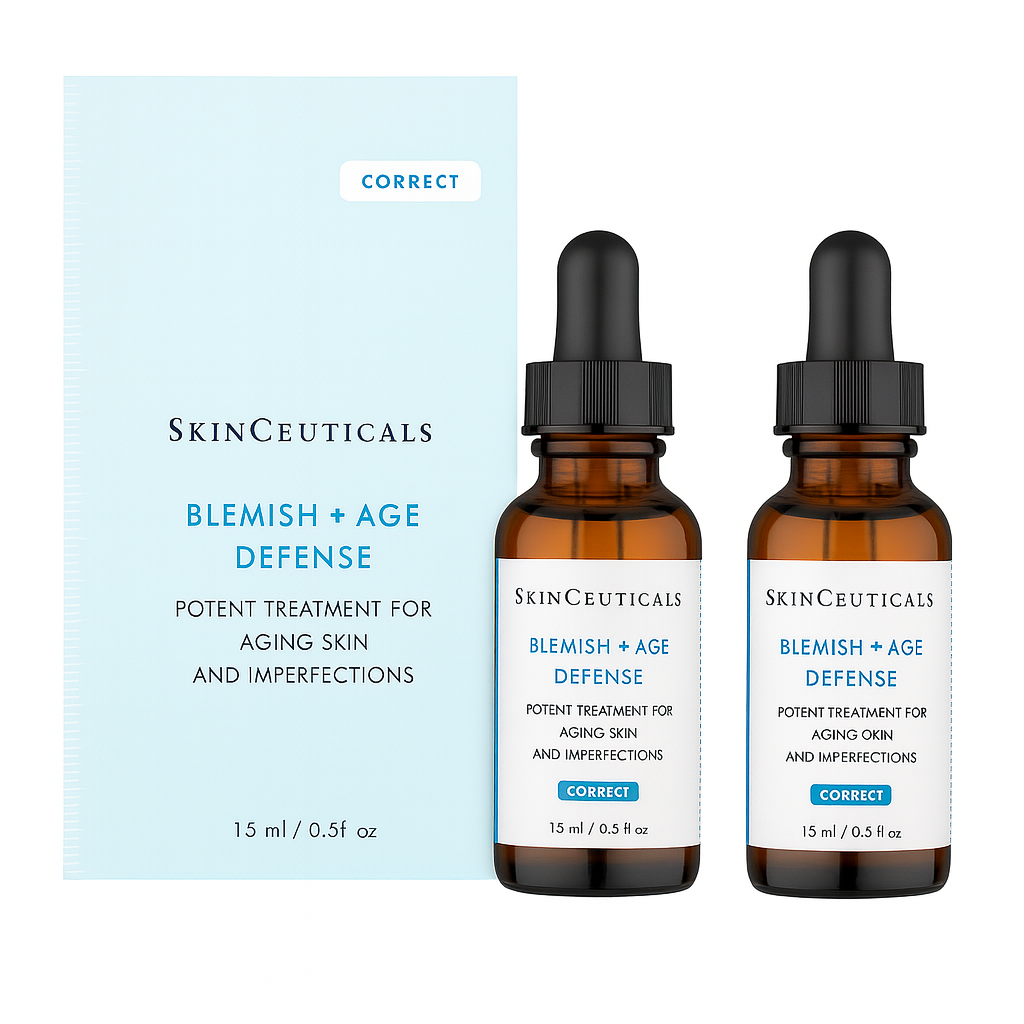Clarifying and anti-aging serum that reduces blemishes, controls oil, minimizes pores, and smooths fine lines for clearer, more youthful-looking skin.