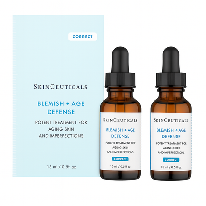 Clarifying and anti-aging serum that reduces blemishes, controls oil, minimizes pores, and smooths fine lines for clearer, more youthful-looking skin.
