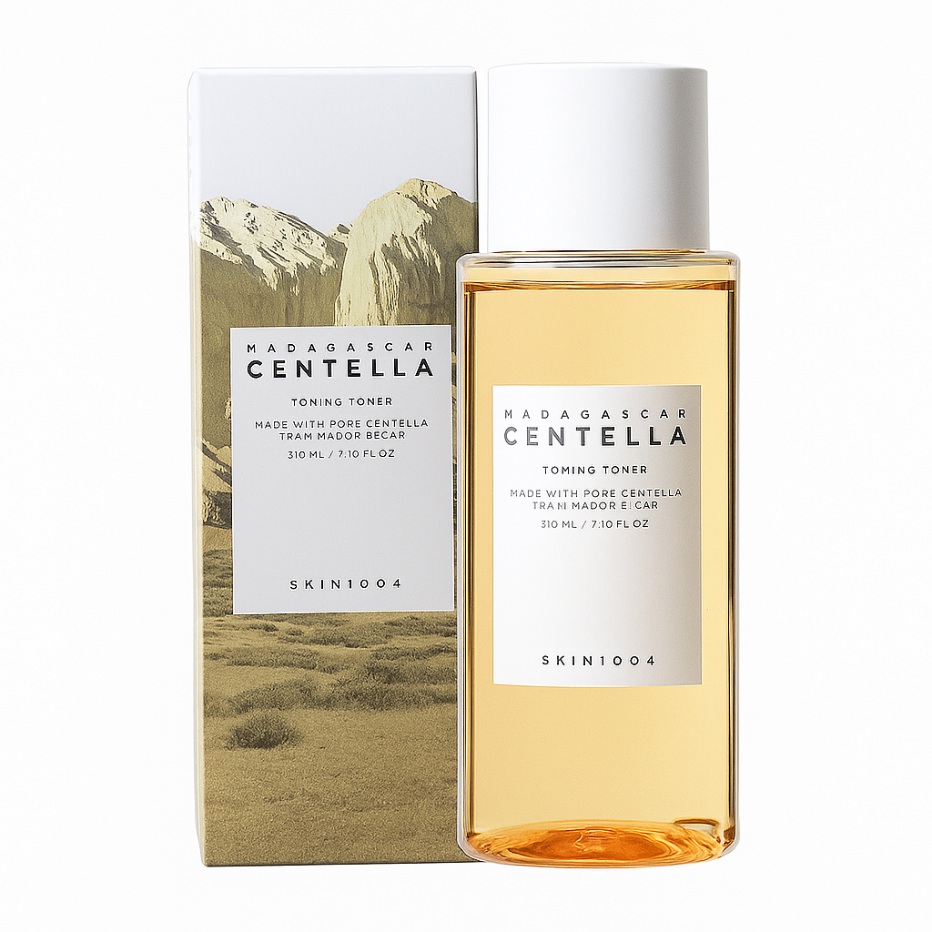 Gentle exfoliating toner with PHA and Centella Asiatica that smooths texture, refines pores, and hydrates for calm, radiant skin.