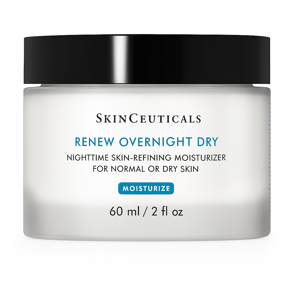 Night cream with hydroxy acids that exfoliates, hydrates, and smooths dry or normal skin overnight for a radiant, refreshed complexion.