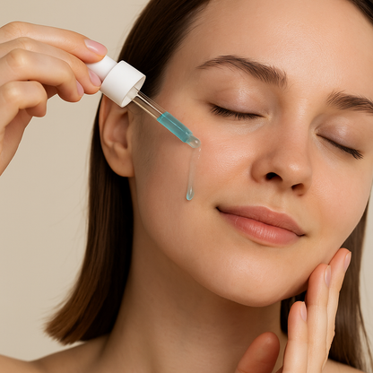 Hydrating serum with PDRN and Hyaluronic Acid that boosts skin regeneration, deep hydration, and radiance for smooth, revitalized, and youthful-looking skin.