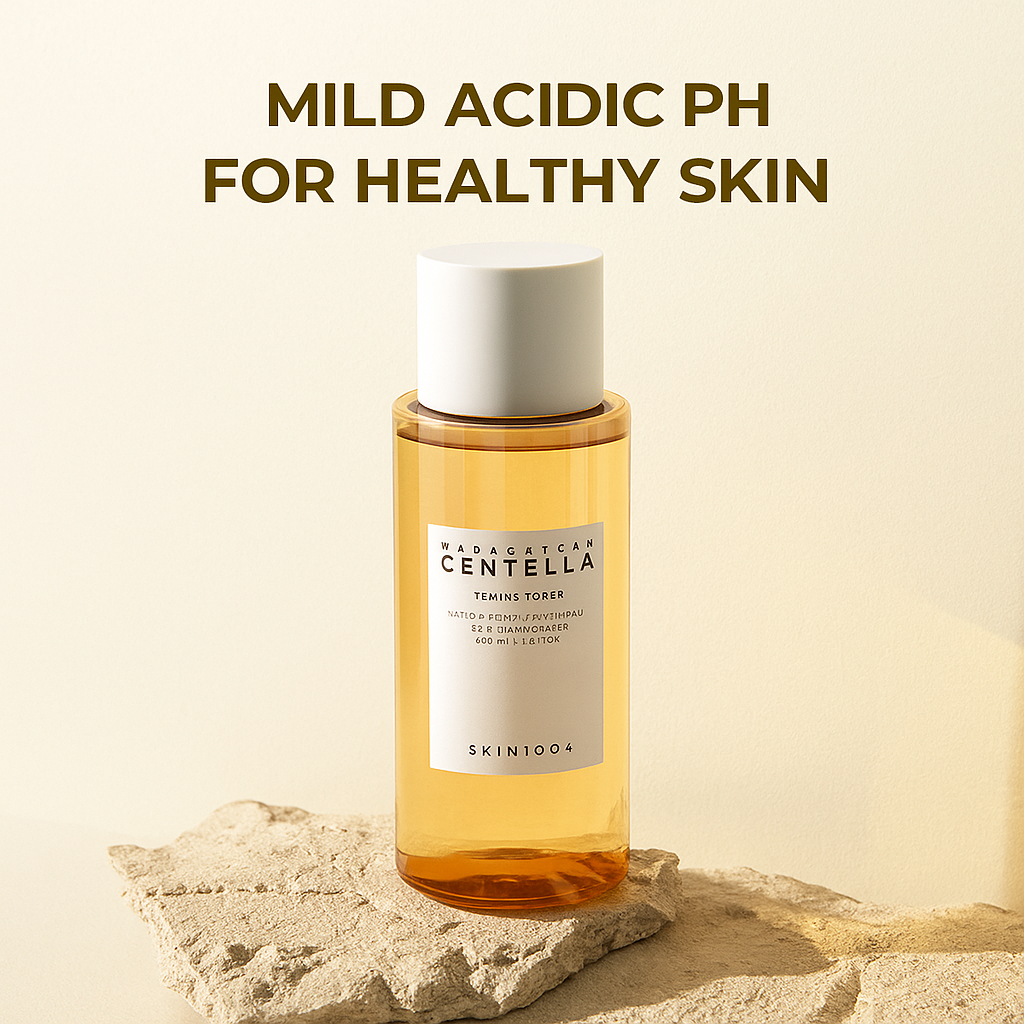 Gentle exfoliating toner with PHA and Centella Asiatica that smooths texture, refines pores, and hydrates for calm, radiant skin.