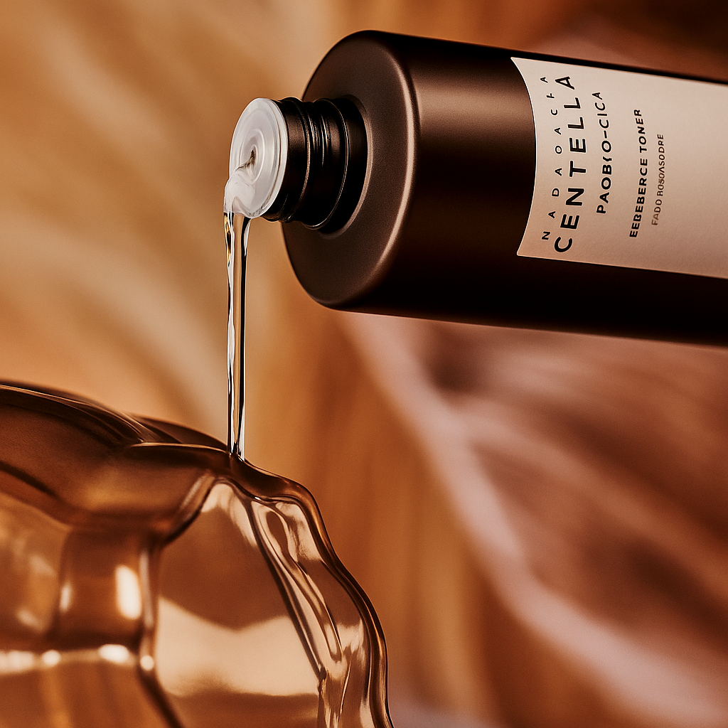 Hydrating toner with Centella, probiotics, and ceramides that strengthens skin barrier, soothes irritation, and restores balance for sensitive skin.