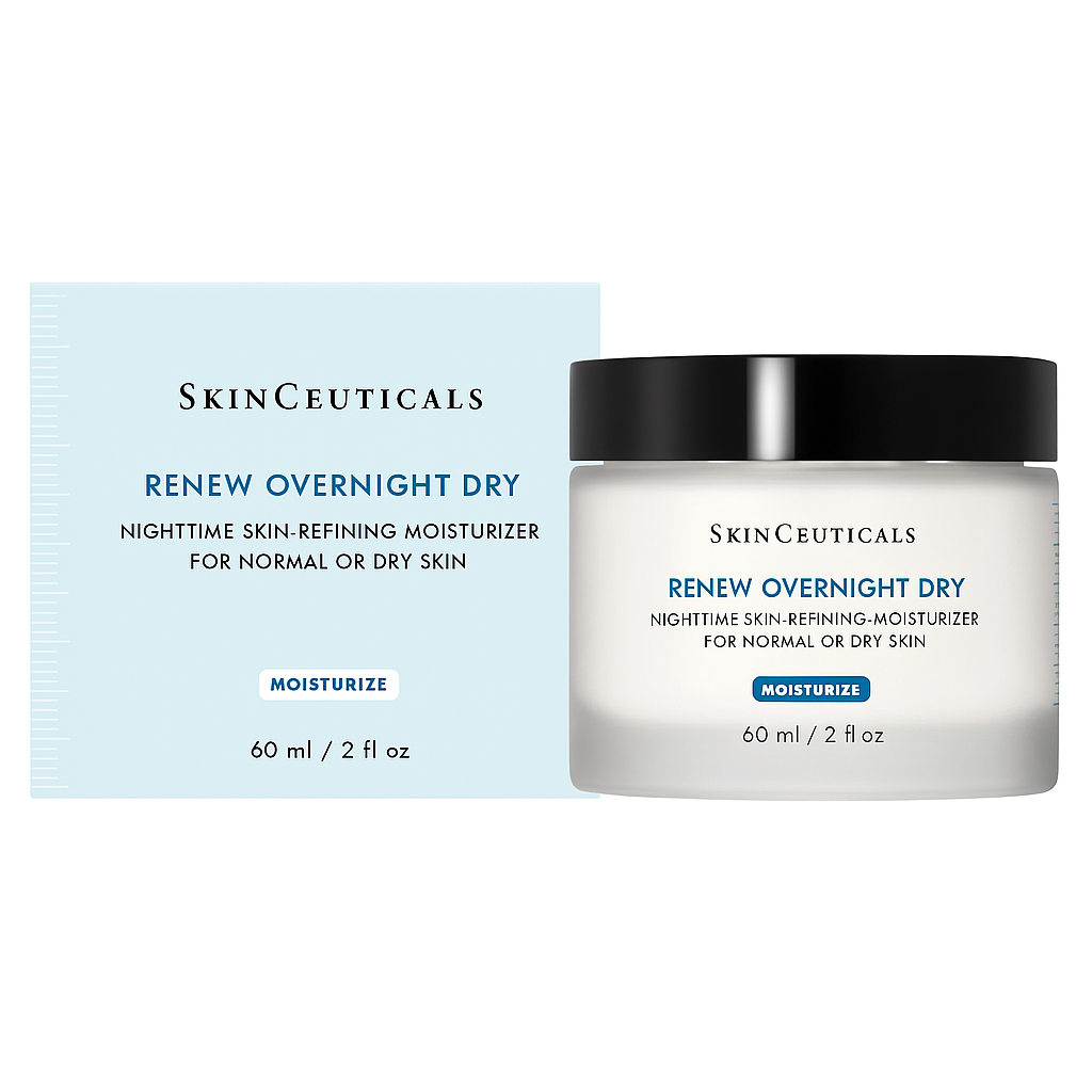 Night cream with hydroxy acids that exfoliates, hydrates, and smooths dry or normal skin overnight for a radiant, refreshed complexion.