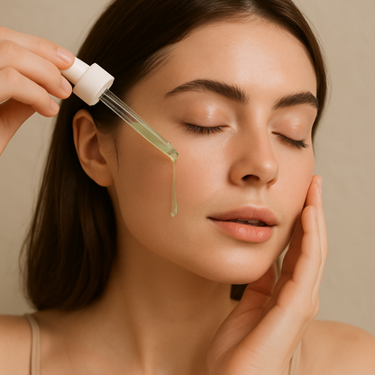 Azelaic acid serum that soothes redness, hydrates deeply, and refines skin texture for smoother, brighter, and balanced skin, ideal for sensitive complexions.