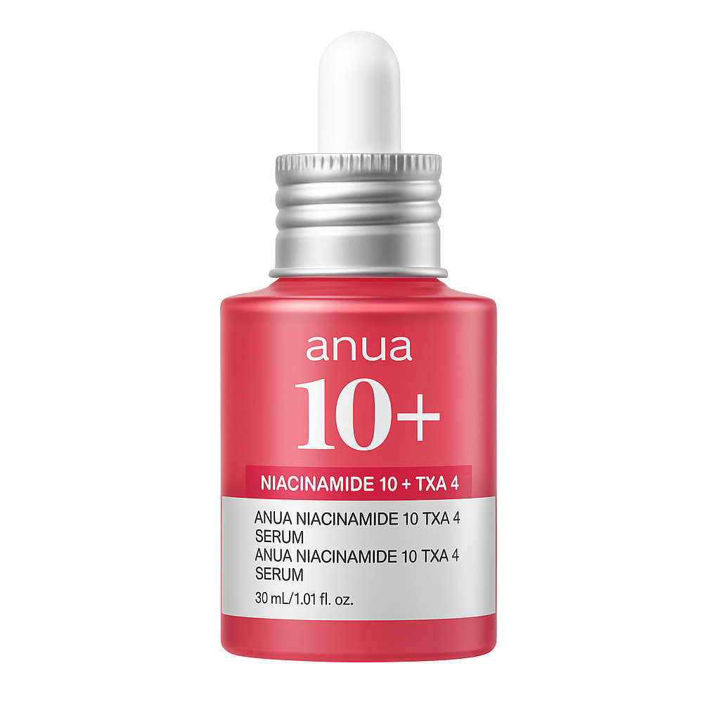 Brightening serum with Niacinamide and TXA4 that reduces dark spots, evens skin tone, and strengthens the skin barrier for clear, radiant, and smooth skin.
