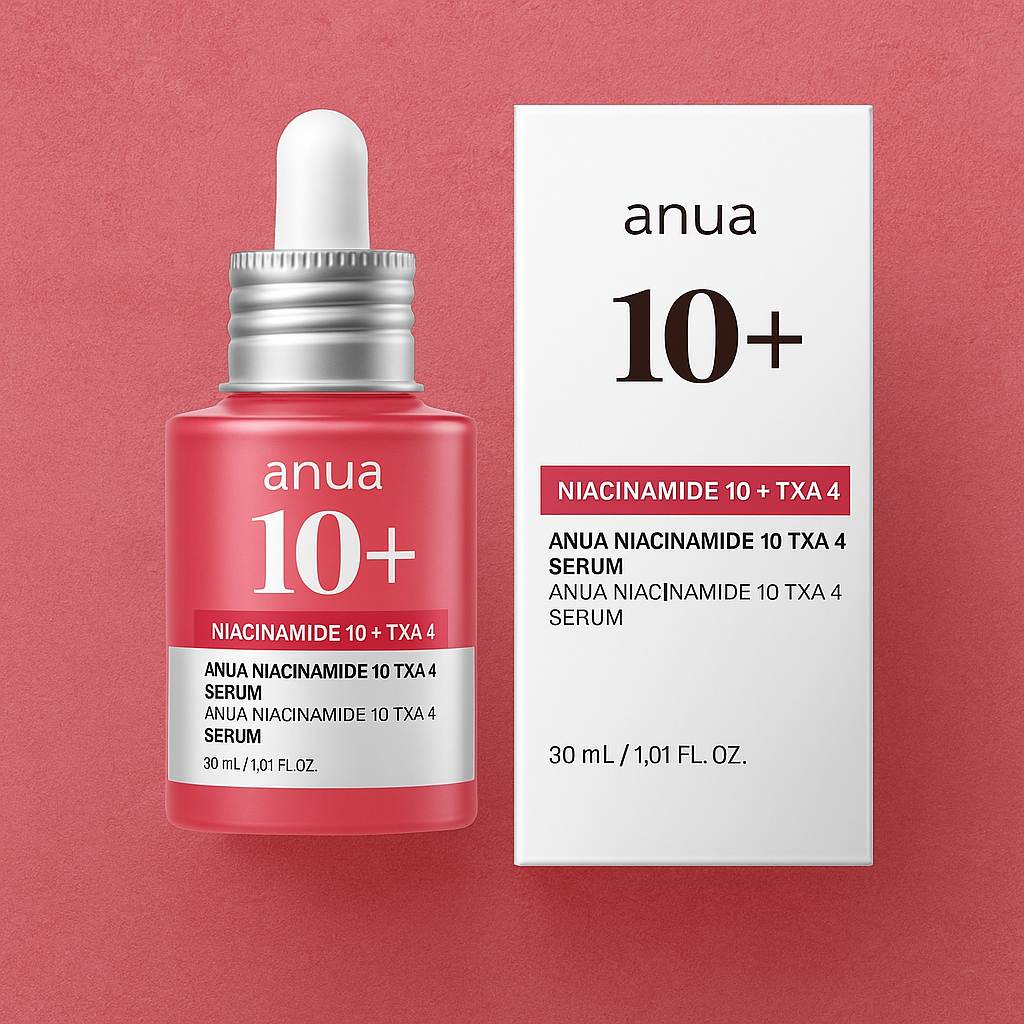 Brightening serum with Niacinamide and TXA4 that reduces dark spots, evens skin tone, and strengthens the skin barrier for clear, radiant, and smooth skin.