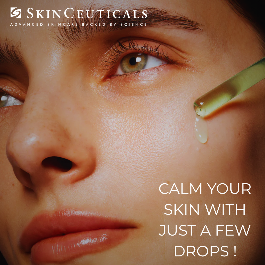 Light green serum with botanical extracts that soothes redness, hydrates deeply, and calms sensitive or irritated skin for a balanced complexion.