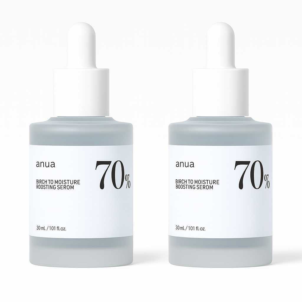 Hydrating serum with 70% birch sap that soothes, softens, and strengthens the skin barrier, restoring elasticity and glow for all skin types.