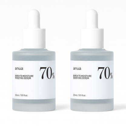 Hydrating serum with 70% birch sap that soothes, softens, and strengthens the skin barrier, restoring elasticity and glow for all skin types.