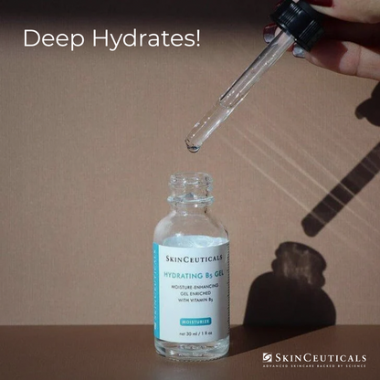 Lightweight hydrating serum with hyaluronic acid and vitamin B5 that moisturizes, smooths, and enhances skin radiance for all skin types.