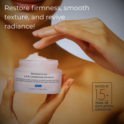 Anti-aging cream with Proxylane, wild fruit flavonoids, and glycyrrhetinic acid that restores firmness, reduces wrinkles, and enhances radiance.
